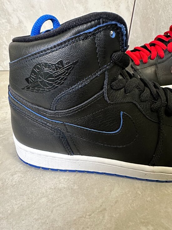 Nike SB Air Jordan 1 QS black/red/blue Craig Stecyk/Lance Mountain 2014 Size 9 - Picture 6 of 14